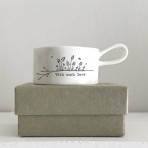 Handled Tea Light Holder | With much love Handled Tea Light Holder | With much love